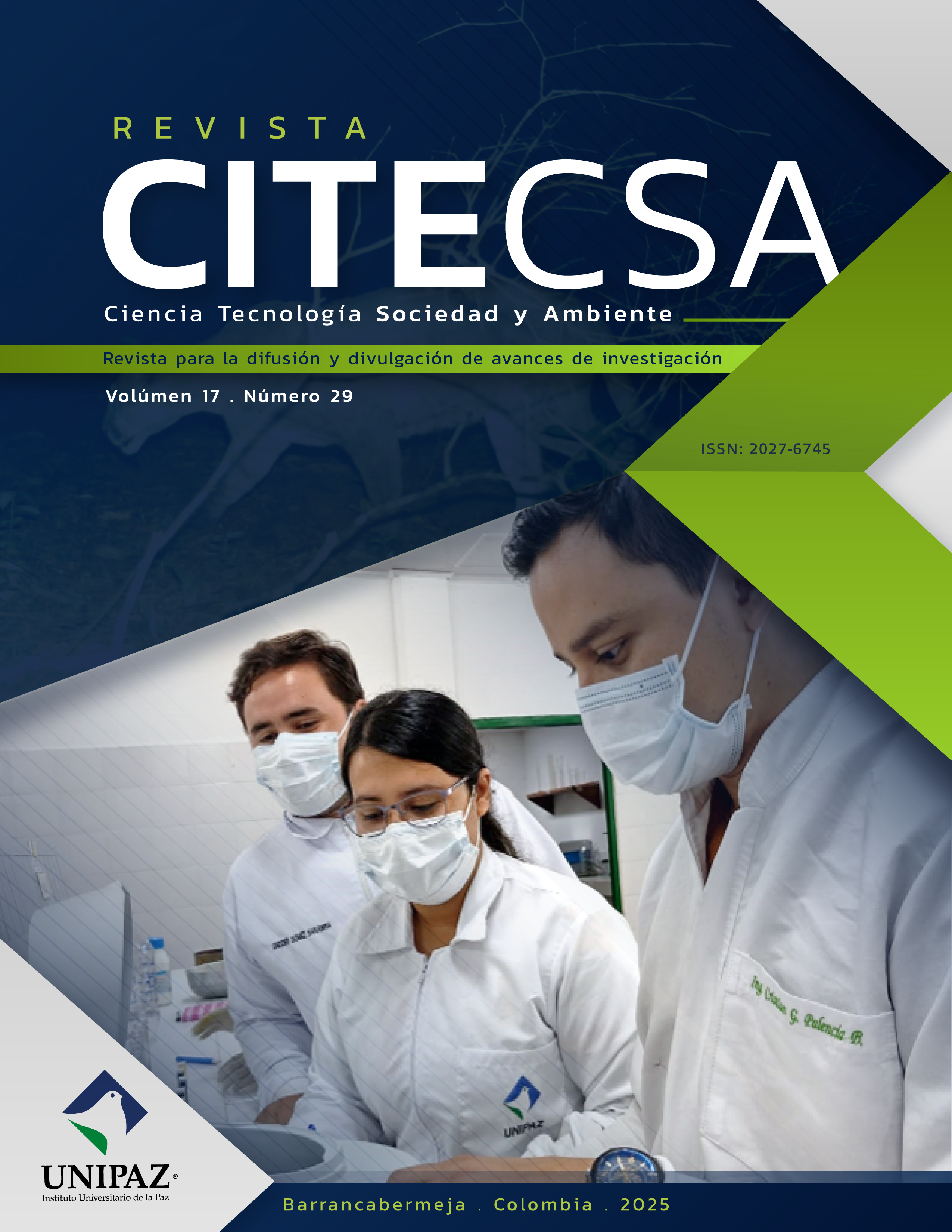 					Ver Vol. 17 Núm. 29 (2025): Revista CITECSA, volumen 17, número 29, año 2025
				