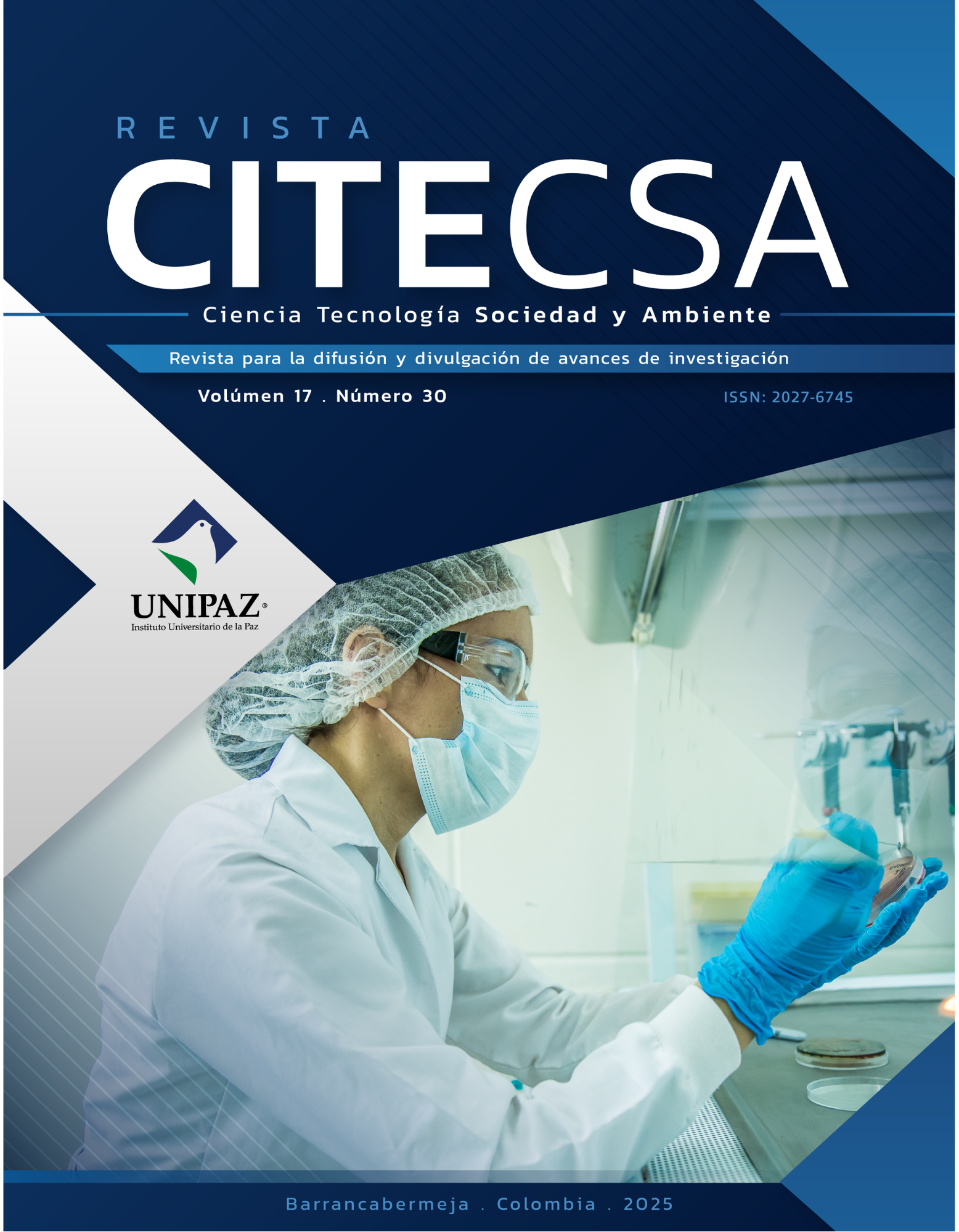 					Ver Vol. 17 Núm. 30 (2025): Revista CITECSA, volumen 17, número 30, año 2025
				