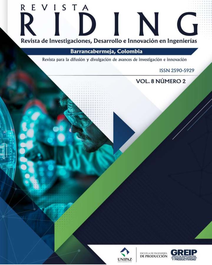 					Ver Vol. 8 Núm. 2 (2024): Revista de Investigaciones, Desarrollo e Innovación en Ingenierías
				