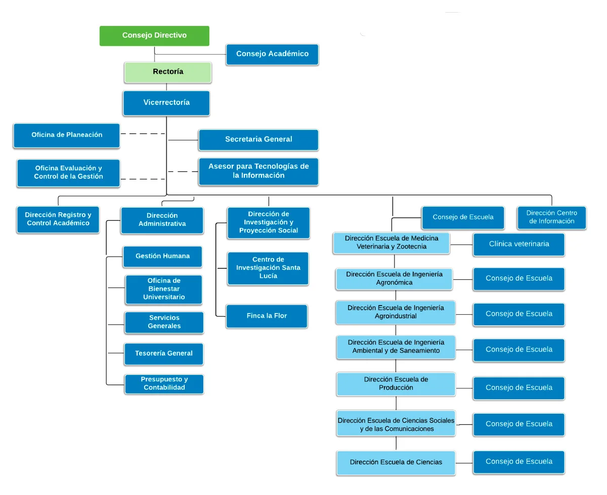 Organigrama de la entidad